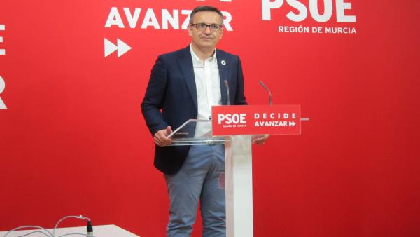 El secretario general del PSRM y portavoz del Grupo Parlamentario Socialista, Diego Conesa. Foto de archivo El secretario general del PSRM y portavoz del Grupo Parlamentario Socialista, Diego Conesa. Foto de archivo