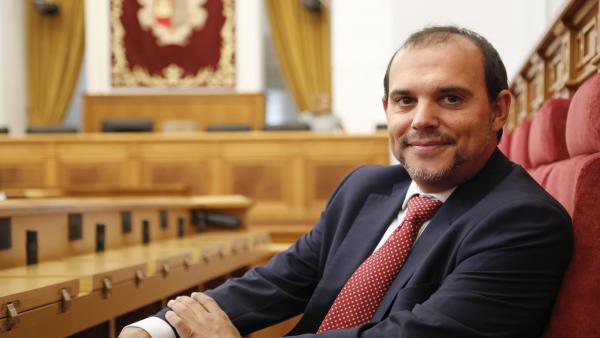 El presidente de las Cortes de C-LM, Pablo Bellido. El presidente de las Cortes de C-LM, Pablo Bellido.