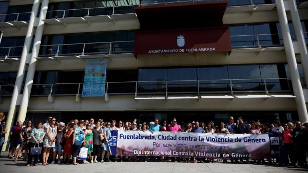 Concentración contra el asesinato machista de una joven de Fuenlabrada en Alemania Concentración contra el asesinato machista de una joven de Fuenlabrada en Alemania