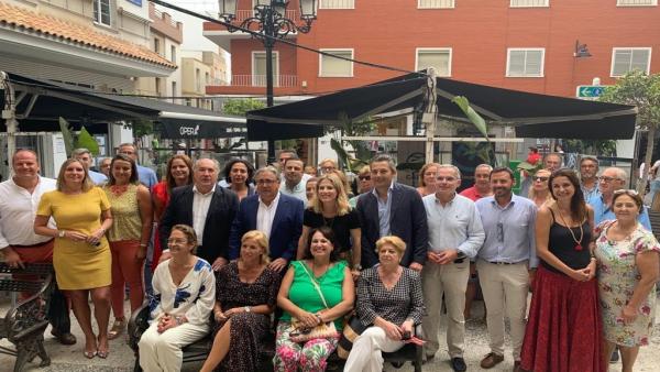 Encuentro de dirigentes del PP con afiliados en Algeciras Encuentro de dirigentes del PP con afiliados en Algeciras