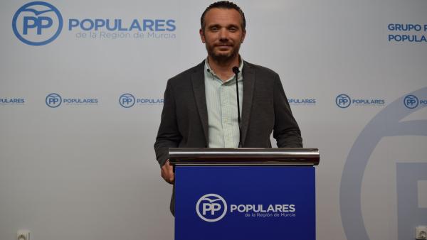 El portavoz del Grupo Popular en la Asamblea y presidente del Partido Popular de Cartagena, Joaquín Segado El portavoz del Grupo Popular en la Asamblea y presidente del Partido Popular de Cartagena, Joaquín Segado
