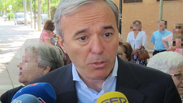 El alcalde de Zaragoza, Jorge Azcón. El alcalde de Zaragoza, Jorge Azcón.