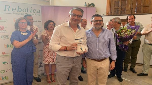 Entrega de la 'H de Oro' del Colegio de Farmacéuticos en la Feria de Málaga Entrega de la 'H de Oro' del Colegio de Farmacéuticos en la Feria de Málaga