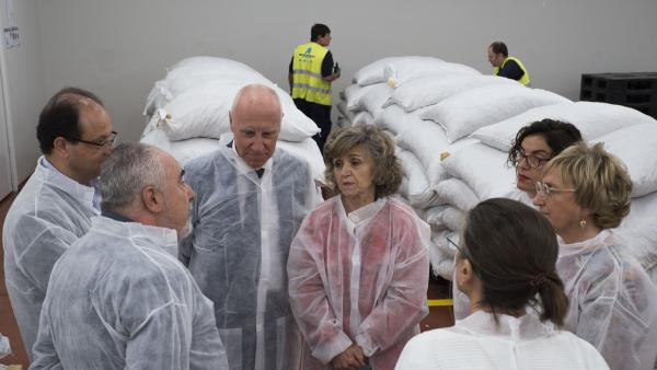 La ministra de Sanidad en funciones visita Valencia. La ministra de Sanidad en funciones visita Valencia.