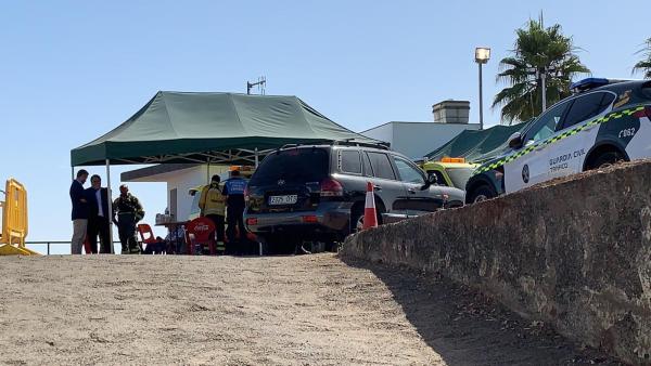 Puesto de Mando Avanzado del incendio de Valleseco, en la isla de Gran Canaria Puesto de Mando Avanzado del incendio de Valleseco, en la isla de Gran Canaria