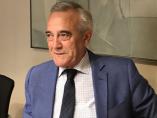 El presidente de las Cortes de Aragón, Javier Sada.
