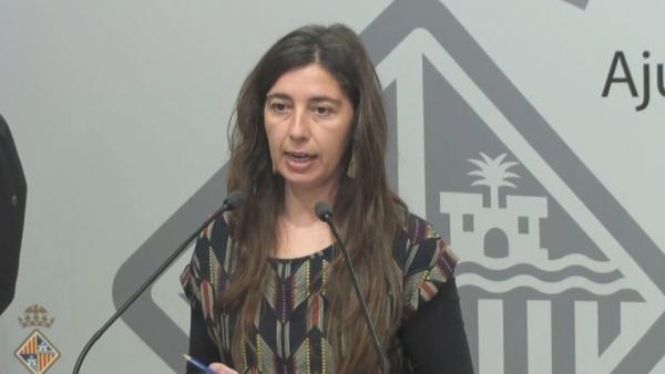 La regidora Neus Truyol, en rueda de prensa cuando era portavoz del equipo de gobierno de Cort. La regidora Neus Truyol, en rueda de prensa cuando era portavoz del equipo de gobierno de Cort.