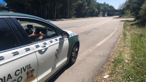 Interceptado un vecino de Vigo en una motocicleta a 168 km/h en un tramo limitado a 80. Interceptado un vecino de Vigo en una motocicleta a 168 km/h en un tramo limitado a 80.
