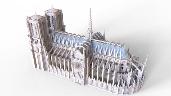 El projecte d'un enginyer de Nules, entre els 50 millors per a restaurar Notre Dame El projecte d'un enginyer de Nules, entre els 50 millors per a restaurar Notre Dame