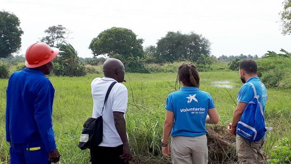 Cooperantes de 'la Caixa' en Mozambique Cooperantes de 'la Caixa' en Mozambique