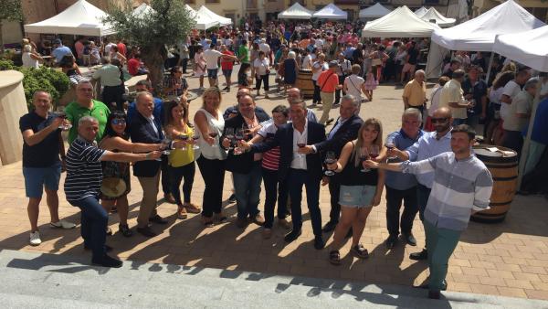 Foto de la edición de 2018 de la feria 'Saborea Magallón'. Foto de la edición de 2018 de la feria 'Saborea Magallón'.