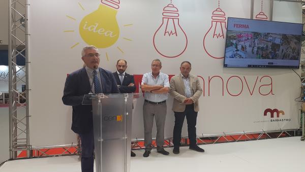 Olona inaugura la 58 edición de la FERMA. Olona inaugura la 58 edición de la FERMA.
