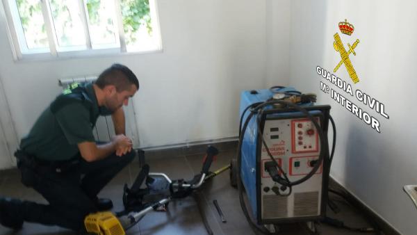 Recuperan una soldadura robada en Arbo (Pontevedra) Recuperan una soldadura robada en Arbo (Pontevedra)