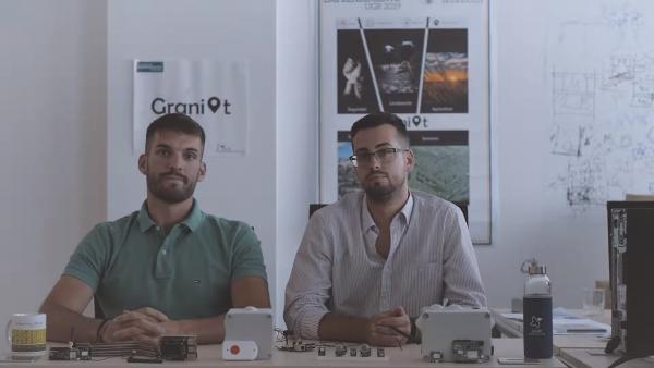 Manuel Castro y Pablo Romero, responsables del proyecto emprendedor Graniot Manuel Castro y Pablo Romero, responsables del proyecto emprendedor Graniot