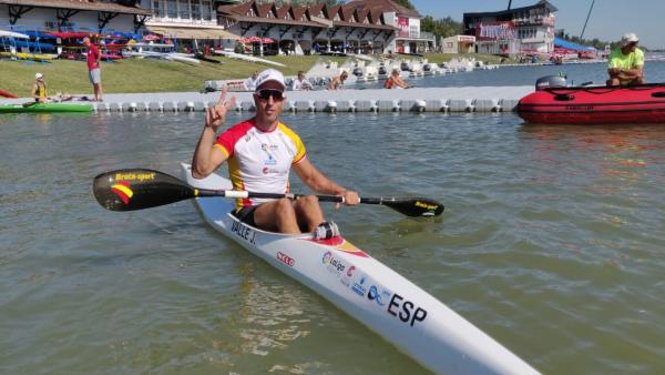 El paracanoe emeritense Juan Antonio Valle celebra su clasificación para Tokio 2020 El paracanoe emeritense Juan Antonio Valle celebra su clasificación para Tokio 2020
