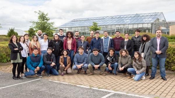 Estudiantes de doctorado de la UPNA que han recibido formación sobre emprendimiento y personal de CEIN Estudiantes de doctorado de la UPNA que han recibido formación sobre emprendimiento y personal de CEIN