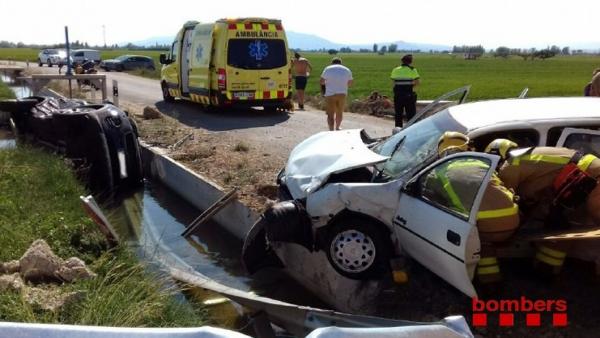 Accidente en Deltebre Accidente en Deltebre