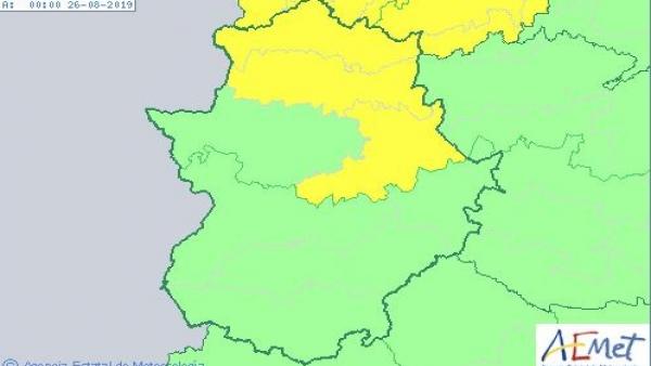 Alerta por tormentas en Cáceres Alerta por tormentas en Cáceres