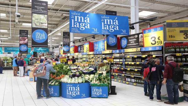 Sabor a málaga carrefour colaboración promoción agroalimentaria de productos malagueños campaña Sabor a málaga carrefour colaboración promoción agroalimentaria de productos malagueños campaña
