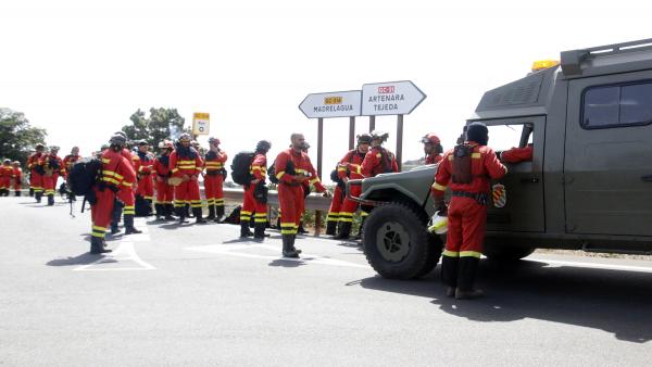 Segunda jornada del incendio de Gran Canaria Segunda jornada del incendio de Gran Canaria