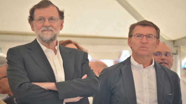 Mariano Rajoy y Alberto Núñez Feijóo en Ourense Mariano Rajoy y Alberto Núñez Feijóo en Ourense