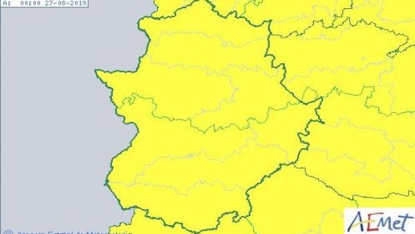 Avisos por tormentas en Extremadura Avisos por tormentas en Extremadura