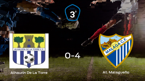 El At. Malagueño se lleva la victoria tras golear 0-4 al Alhaurín De La Torre El At. Malagueño se lleva la victoria tras golear 0-4 al Alhaurín De La Torre