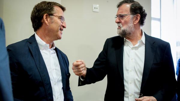 Feijóo y Rajoy Feijóo y Rajoy