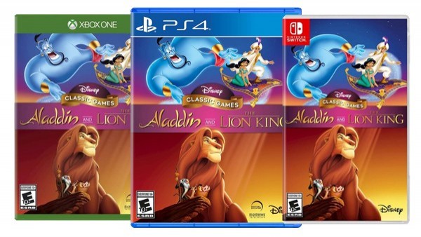 Los clásicos de 'Aladdín' y 'El rey león' llegarán en otoño a Switch, PS4 y Xbox One Los clásicos de 'Aladdín' y 'El rey león' llegarán en otoño a Switch, PS4 y Xbox One
