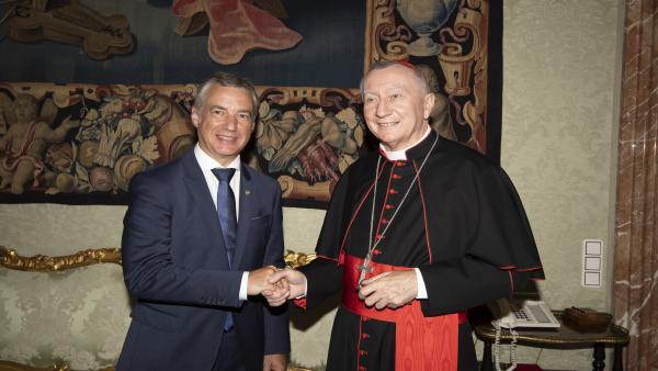 Urkullu, con Parolin