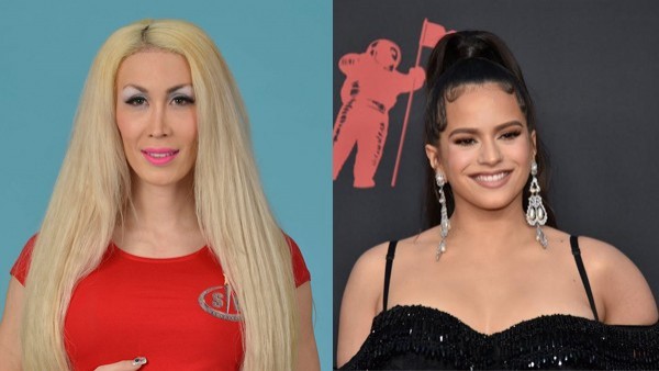 La Pelopony, exconcursante de 'Supervivientes', y la cantante Rosalía La Pelopony, exconcursante de 'Supervivientes', y la cantante Rosalía