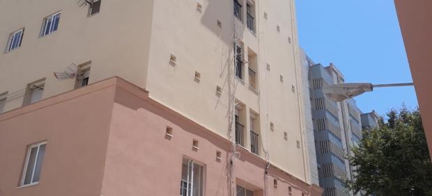 La Juna soluciona el abandono de las obras en la barriada de La Paz en Cádiz
