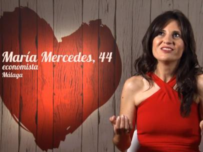 María, en 'First dates'.