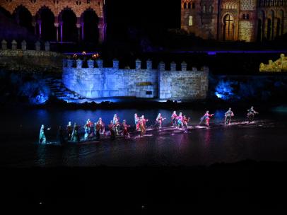 Acto inaugural del parque Puy du Fou España con 'El sueño de Toledo'.