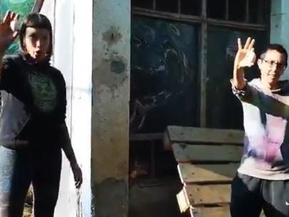 Activistas del Santuario Almas Veganas