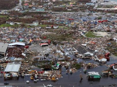 Daños causados por el huracán Dorian en Bahamas
