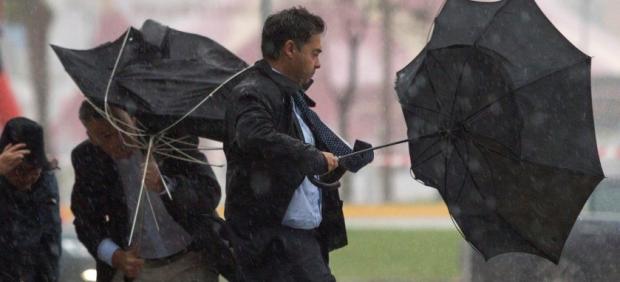 Viento y lluvia