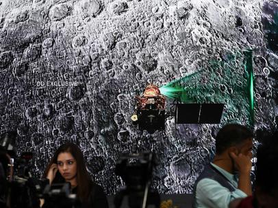 Pérdida de contacto con el módulo espacial indio Chandrayaan-2