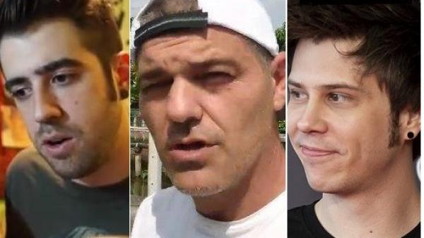 AuronPlay, Frank Cuesta y El Rubius AuronPlay, Frank Cuesta y El Rubius