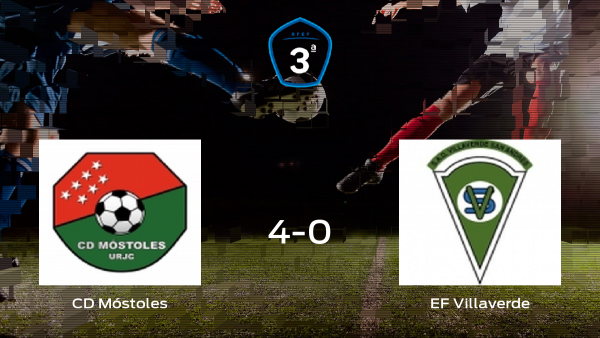 El Móstoles consigue los tres puntos en casa tras pasar por encima al Villaverde (4-0) El Móstoles consigue los tres puntos en casa tras pasar por encima al Villaverde (4-0)