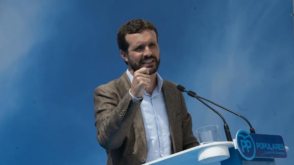Pablo Casado en un acto del PP Pablo Casado en un acto del PP