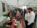 Miguel Gracia y Enrique Pueyo en la XXXIV Expoferia de Sobrarbe.