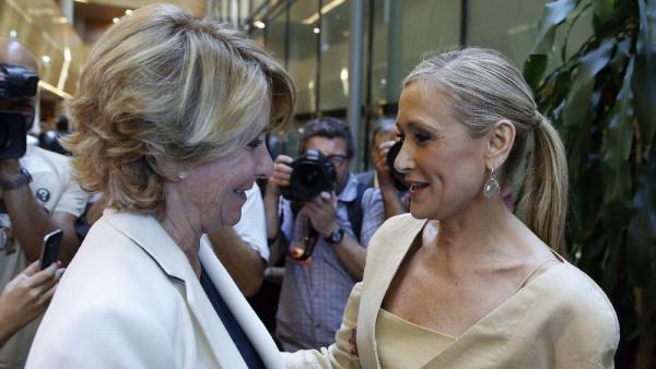 Esperanza Aguirre y Cristina Cifuentes Esperanza Aguirre y Cristina Cifuentes