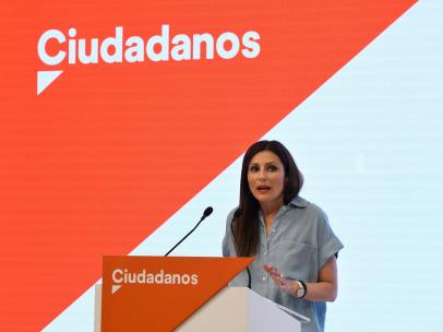 La portavoz nacional de Ciudadanos, Lorena Roldán.
