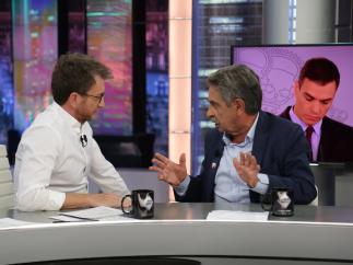 Miguel Ángel Revilla, en 'El hormiguero'.
