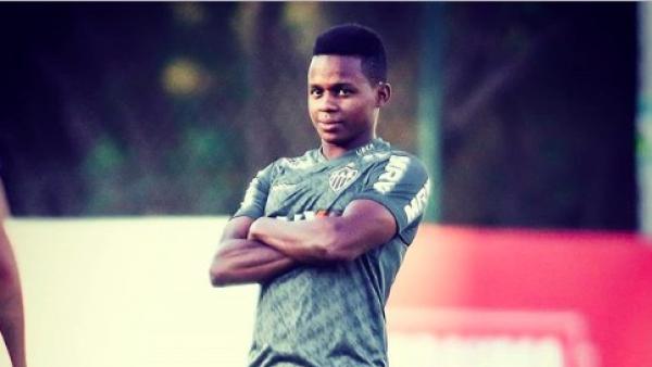 El jugador del Atlético Mineiro, Juan Cazares. El jugador del Atlético Mineiro, Juan Cazares.