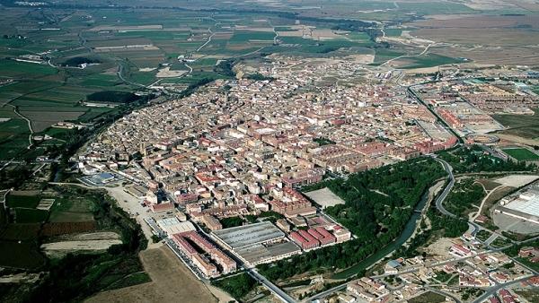 Vista Aérea De Ejea De Los Caballeros (Zaragoza) Vista Aérea De Ejea De Los Caballeros (Zaragoza)
