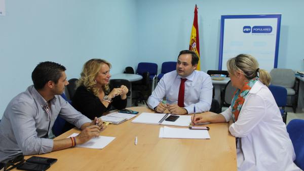 El presidente del PP, Paco Núñez, en Azuqueca de Henares. El presidente del PP, Paco Núñez, en Azuqueca de Henares.