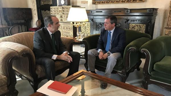 Jaime Bretón y Juan Espadas Jaime Bretón y Juan Espadas