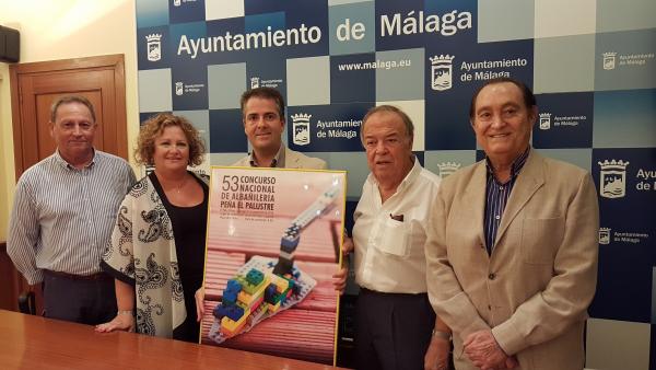 Presentación del Concurso Nacional de Albañilería, organizado por la Peña 'El Palustre' Presentación del Concurso Nacional de Albañilería, organizado por la Peña 'El Palustre'